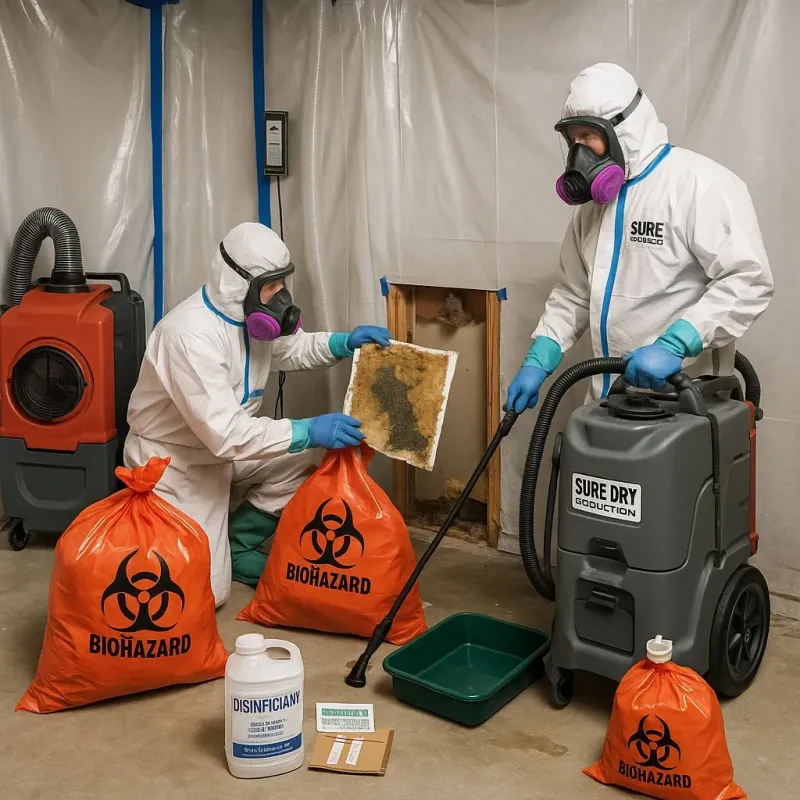 Contaminated Water Handling Protocols process in Adams, WI
