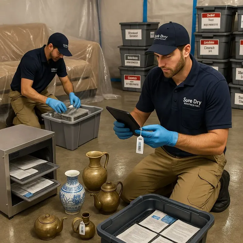 Content Protection and Restoration process in Adams, WI